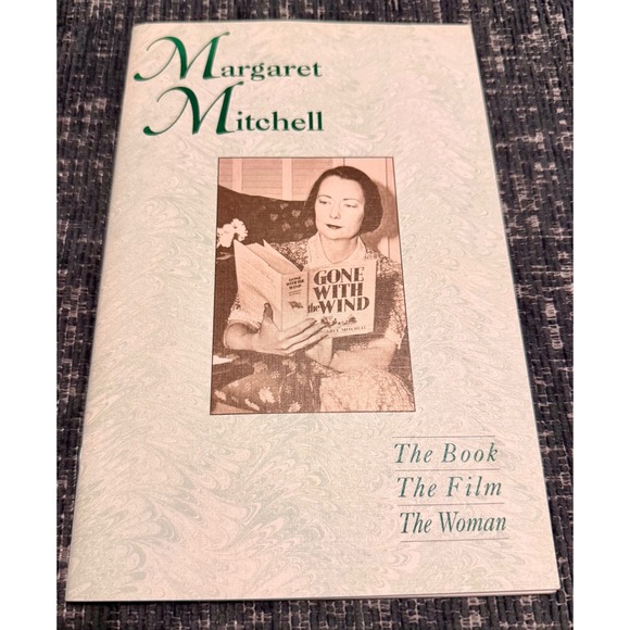 Atlanta-Fulton Public Library Foundation Other - Margaret Mitchell Gone With The Wind Booklet Excellent 1996 Atlanta History